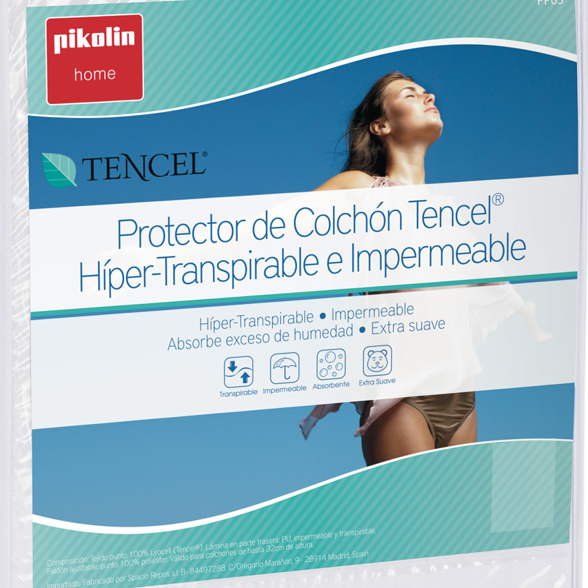 Protector de colchón Tencel® Hiper-Transpirable PP03 de Pikolin Home.